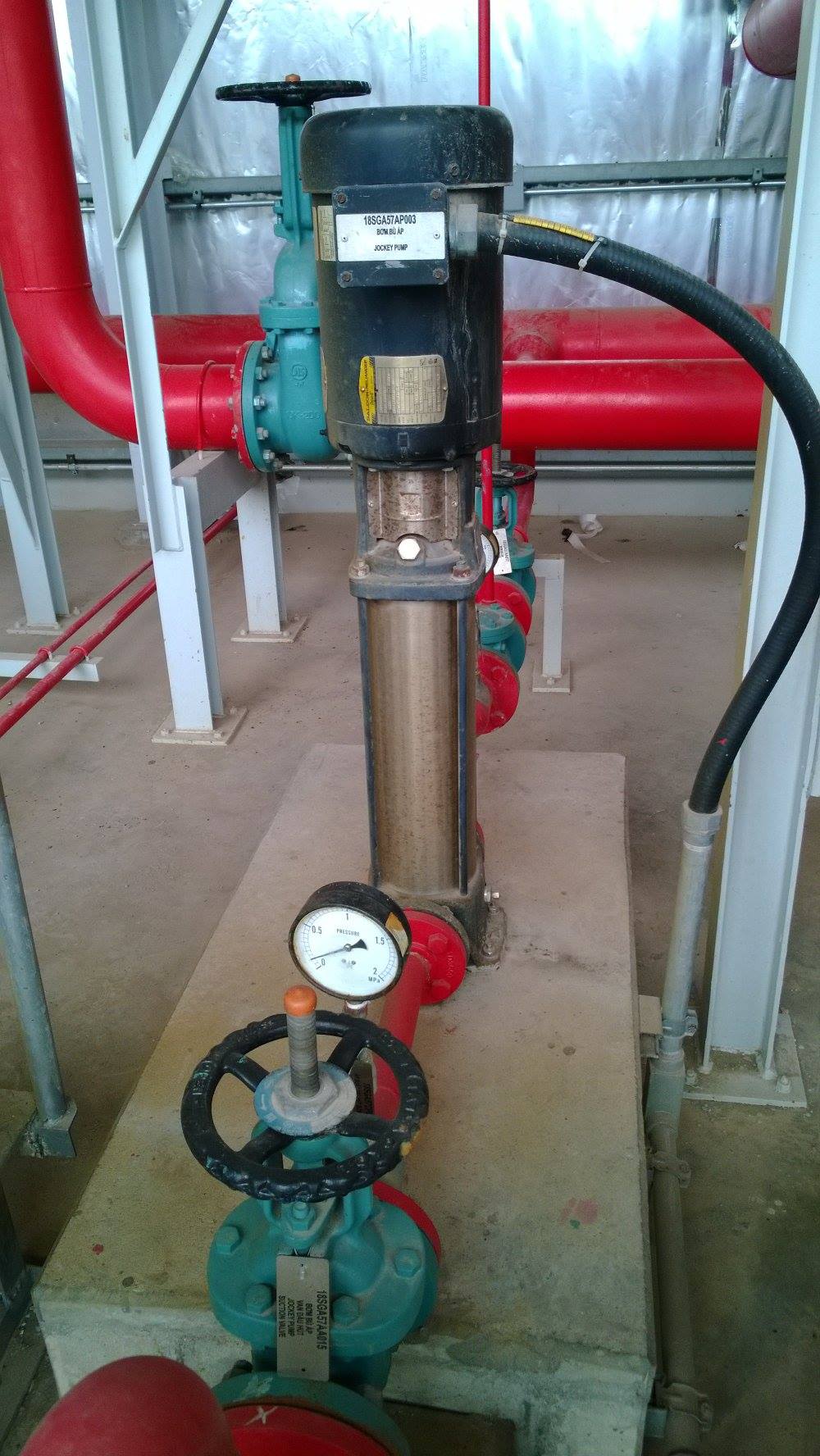 Booster Pump For Automatic Fire Fighting System
